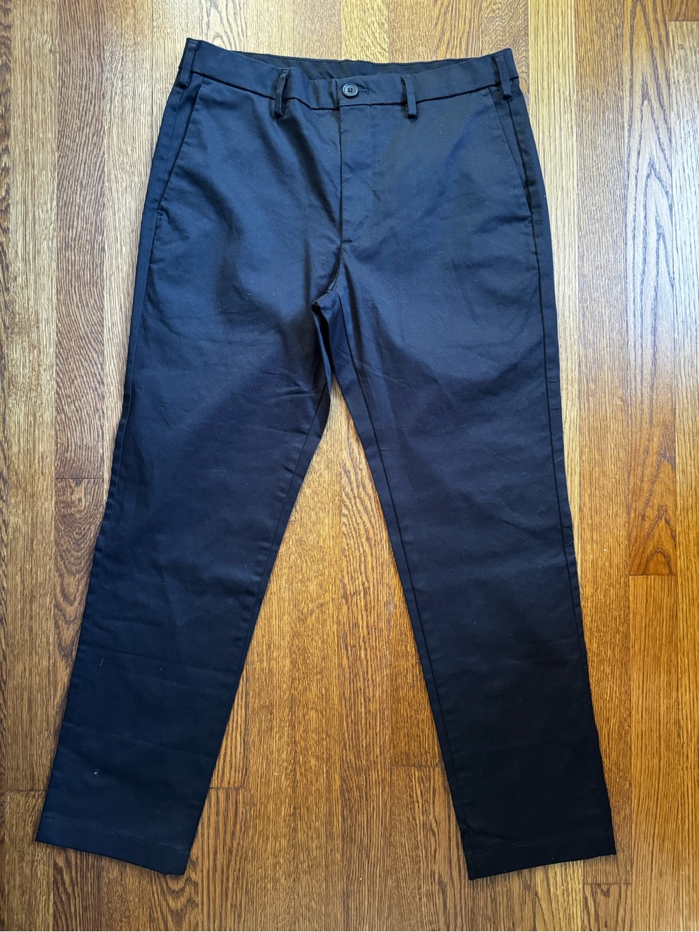 Uniqlo Men's Black Dress Chinos